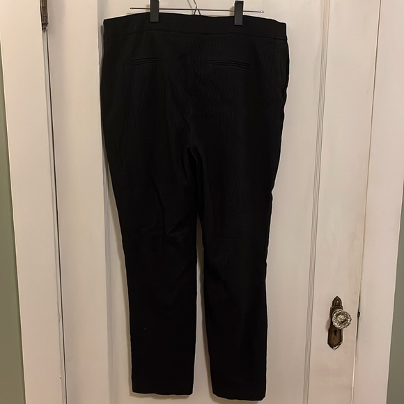 Hilary Radley Black Patterned Pull-On Pants (Women’s XL) - Picture 3 of 7